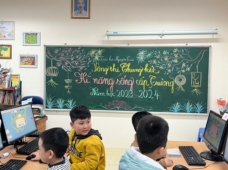 Trường Tiểu học Nguyễn Trãi tổ chức thành công vòng chi chung kết kĩ năng sống cấp trường