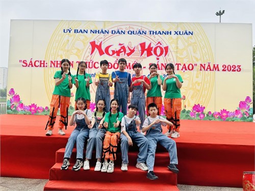 Nhảy hiện đại  Hey mate  - Nhóm nhảy học sinh trường THCS Thanh Xuân Trung