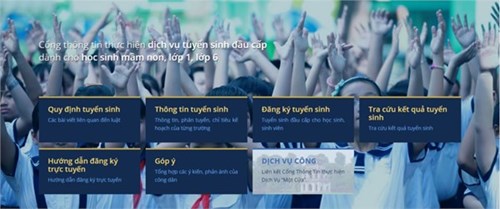 Trường THCS Thanh Xuân Trung hướng dẫn đăng ký tuyển sinh trực tuyến vào lớp 6 năm học 2019 -2020