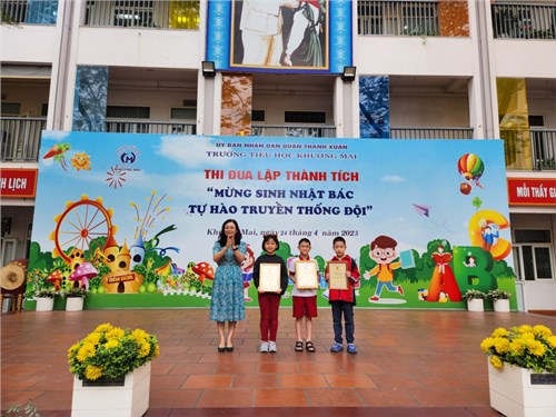 Tham dự vòng Bán kết, học sinh lớp 3A đạt giải Ba tại Sân chơi “Thiếu nhi Việt Nam - Vươn ra thế giới”
